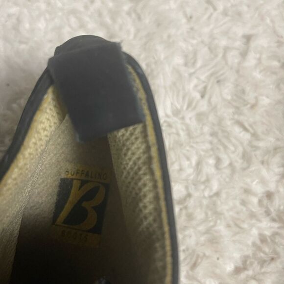 Buffalino B Boots Men's Black Nubuck lace up Boots SZ10 Rubber soles. - Picture 9 of 10